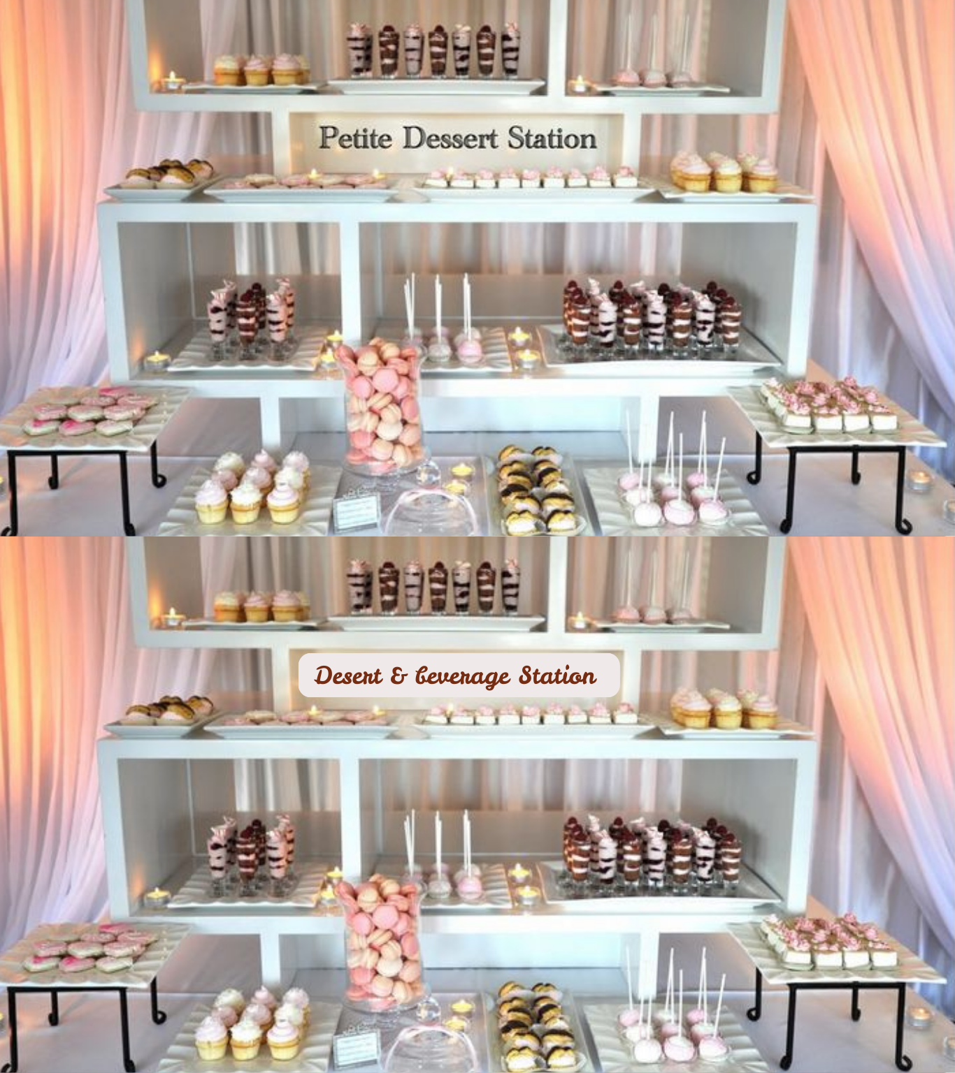 Dessert and Beverage Station